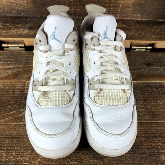 Jordan Unisex Kids Retro 4 Sand 2017 Shoes Size 2 - Picture 2 of 7
